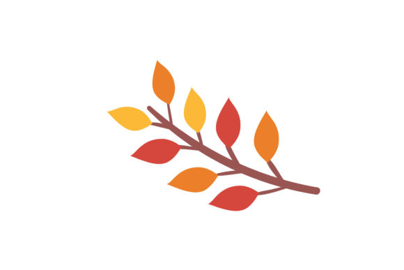 Autumn Floral Vector Illustration-01: Free Graphics for Local Branding