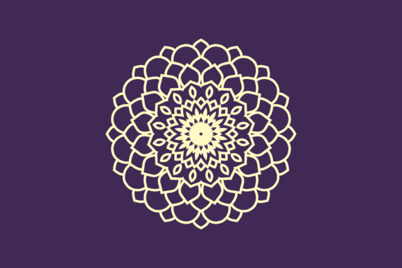 Beauty Floral Mandala Illustrations & Graphics
