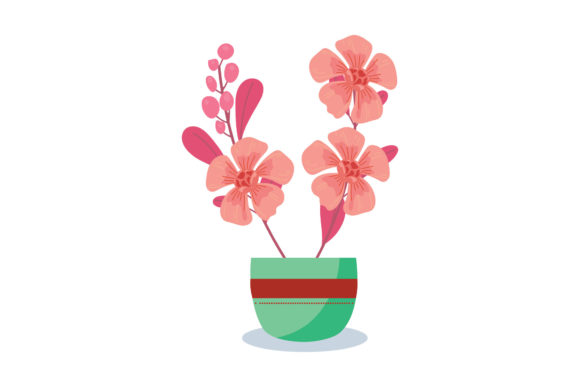 Boho Color Floral Plant Illustration-11: Free Graphics for Creative Brands