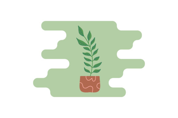 Floral Beauty Illustration Icon for Graphics and Illustrations