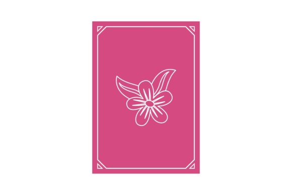 Floral Flower Pink Card Graphics for Handmade Creations