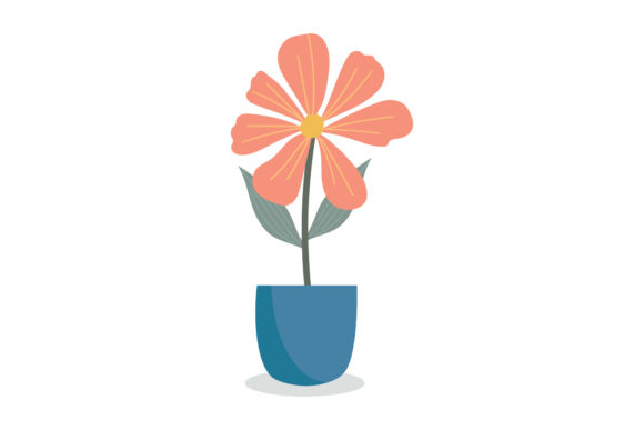 Floral Flower Vector Illustration 14: Free Graphics for Branding