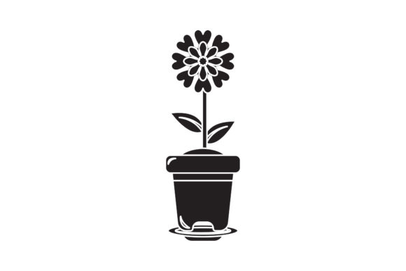 Flowers Floral White Line Style Graphics Freebie Review