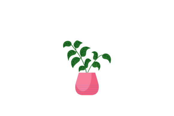 Green Floral Icon: A Versatile Graphic for Blog and Web Design