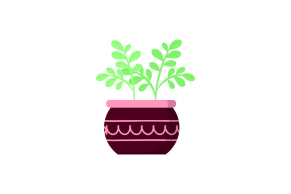 Houseplant Beauty Floral Pot Vector Review