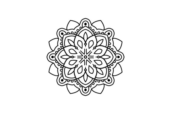 Mandala Background Floral Henna - Freebie Graphics for Blog Design