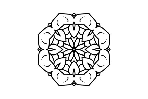 Mandala Decoration Indian Floral Graphics