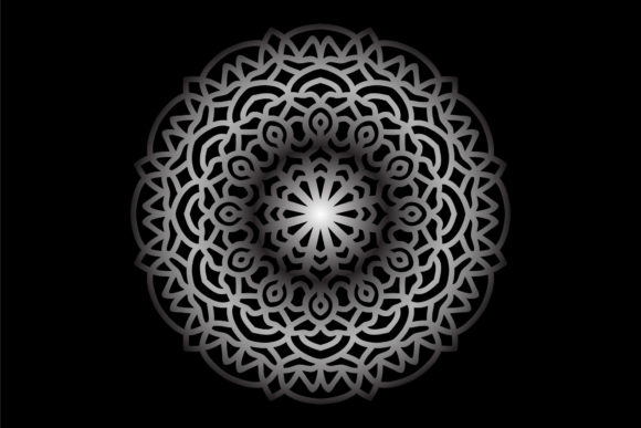 Mandala Floral Beauty Vector: Graphics & Illustrations