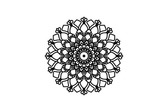 Mandala Floral Black Embroidery Design Review