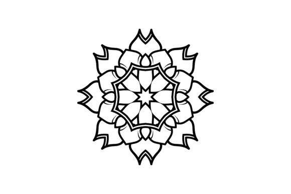 Mandala Floral Drawing Review for Embroidery Projects
