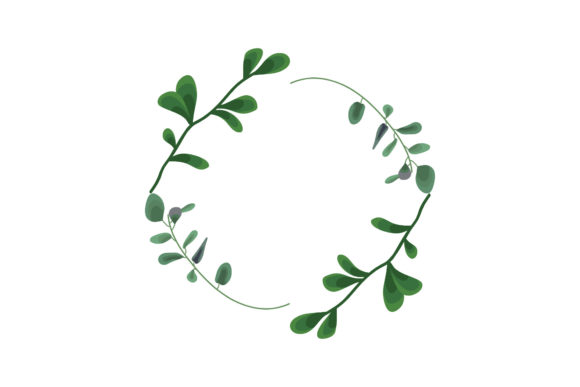 Nature Floral Frame Design for Graphics and Illustrations