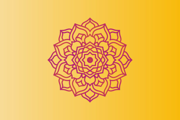 Ornament Mandala Henna Floral Meditation Graphics
