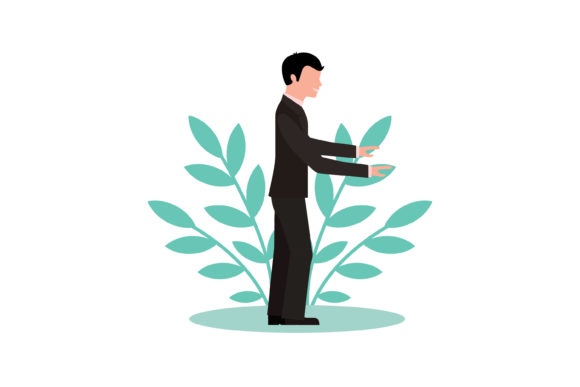 Wedding Character Male Nature Floral Graphics